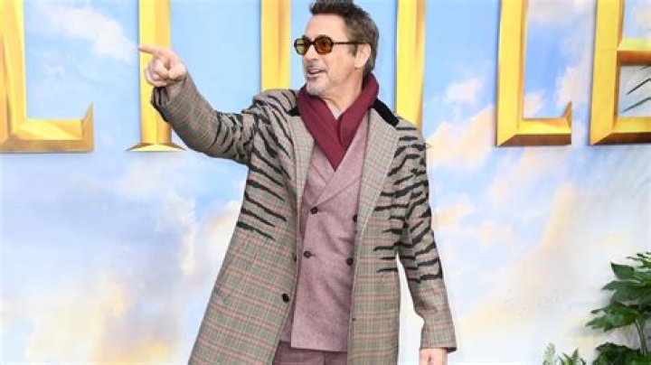 Robert Downey Jr. has blue hair now, nobody seems to know why