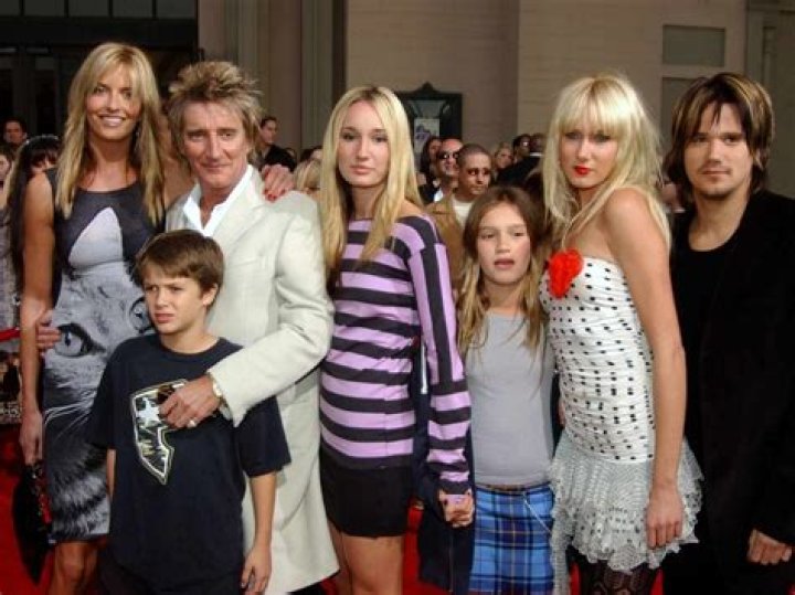 Rod Stewart family, wife, children, parents, siblings