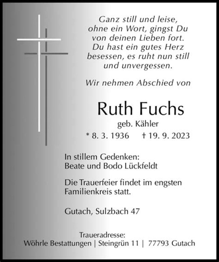 Dr. Ruth Fuchs, MD – New York, NY