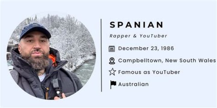 Spanian Age And Net Worth Where is he from?