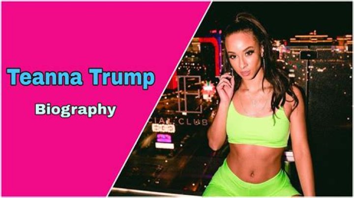 Teanna Trump Biography, age, height, boyfriend, OnlyFans, leaks, videos, pictures, Twitter