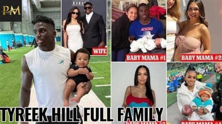 Tyreek Hill family, wife, children, parents, siblings