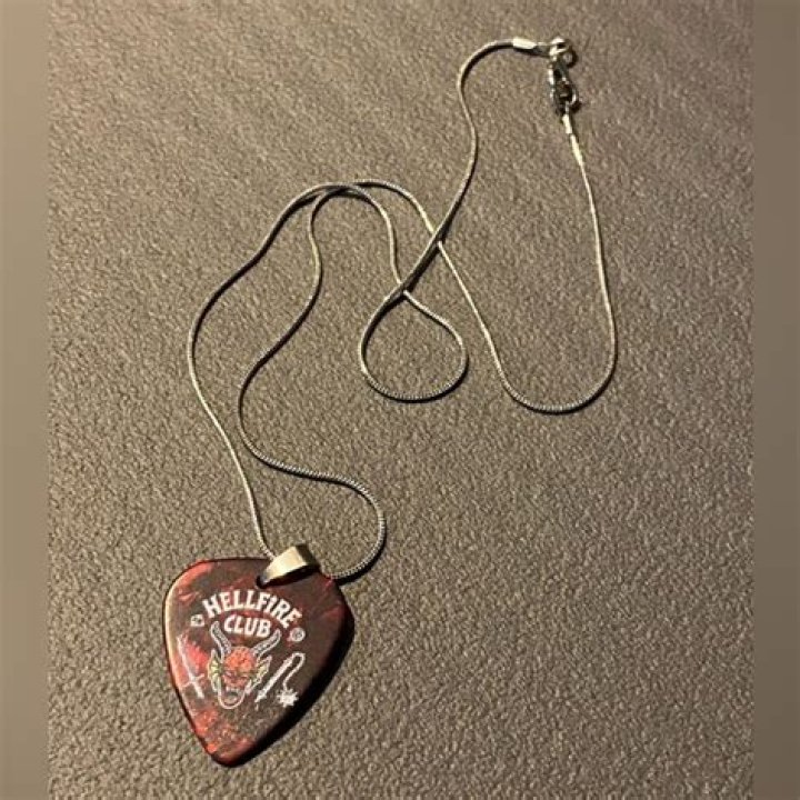 What Does Eddie Munson Guitar Pick Necklace Symbolize & Where To Find One?