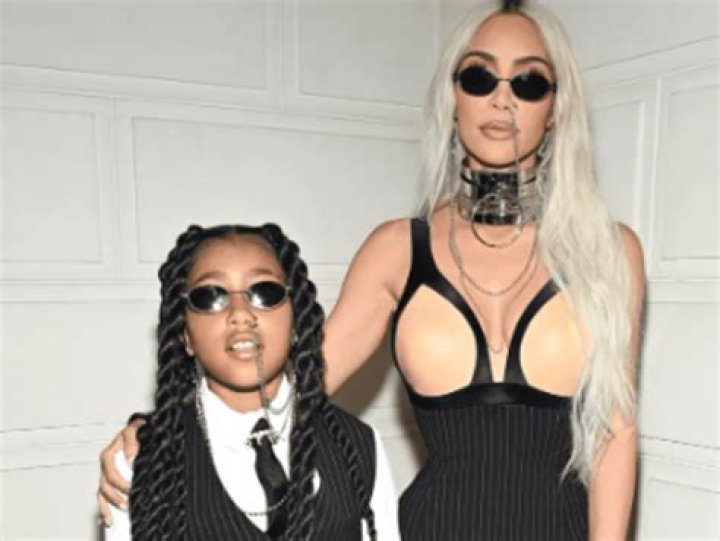 When Lip-Syncing With Her Mother, Kim Kardashian, In The Car, North West Becomes Camera-Shy