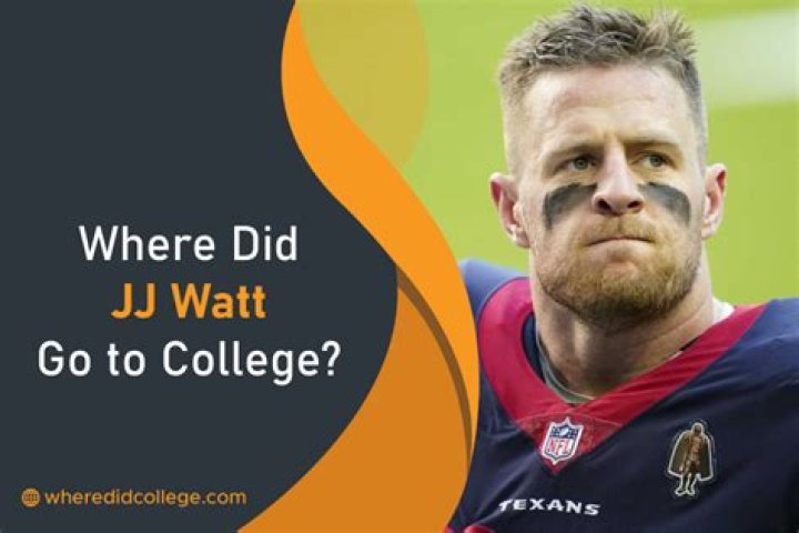 Where did J.J. Watt go to college? Did J.J. Watt play college football?