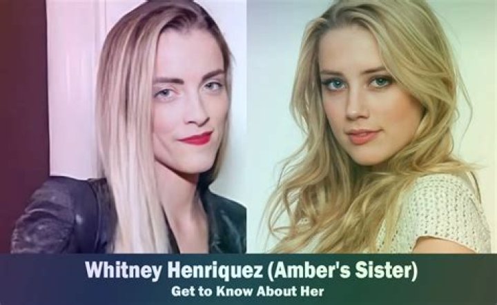 What does Amber Heard's sister do for a living?