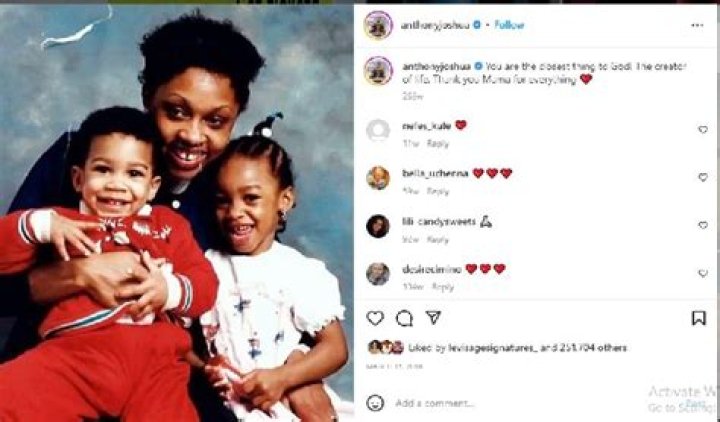 Who is Anthony Joshua's mother Yeta Odusanya? Bio, age, profession, husband, children, net worth