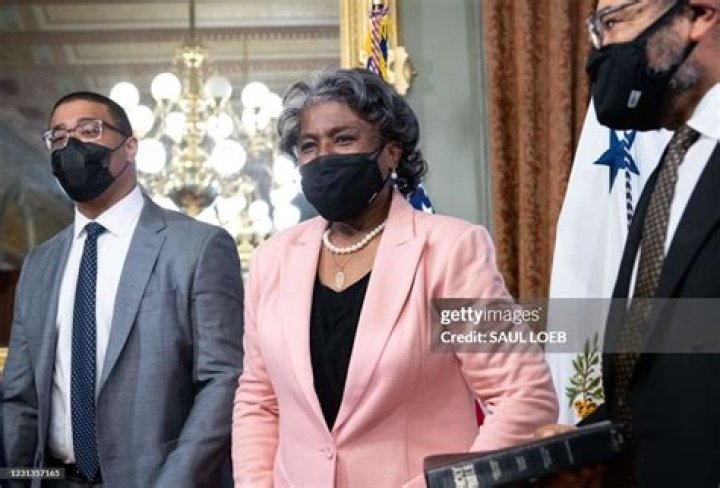 Who is Lafayette Masteen-Greenfield, husband of Linda Thomas-Greenfield?