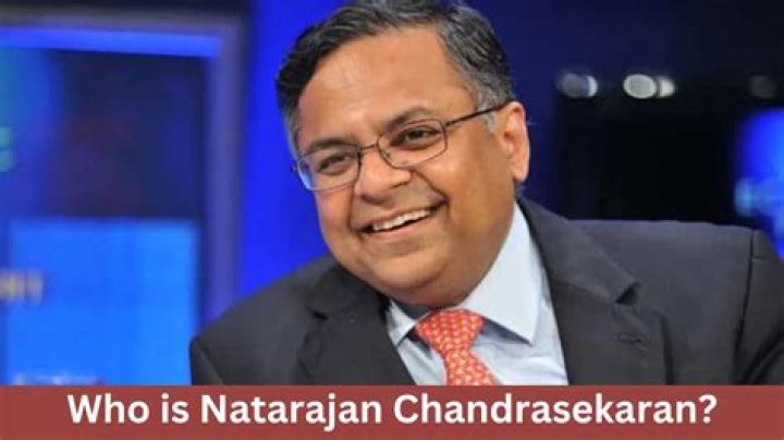 Who is Natarajan Chandrasekaran's son Pranav Chandrasekaran?