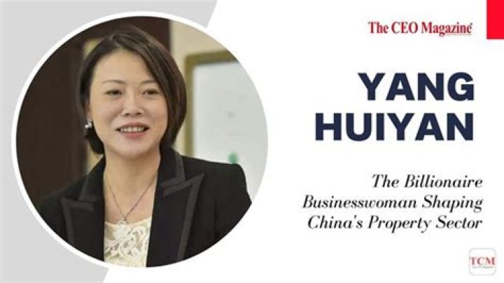 Yang Huiyan’s biography, net worth, fact, career, awards and life story